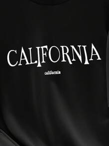 SHEIN Leap Crew 2 Pieces Teen Boys Summer Letter Printed Crew Neck Short Sleeve Casual T Shirt And Drawstring Waist Shorts Set, Perfect For Spring And Summer, Perfect For Dressing Up, Perfect For School, Valentine's Day