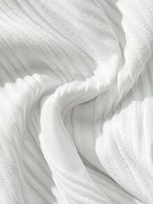 Swim SXY Women's Casual Vacation Beach Halter Sexy Black & White One Piece Swimsuit For Summer