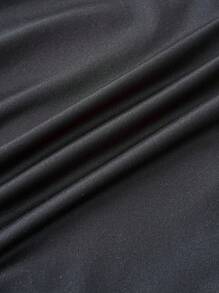 SHEIN Teen Girls Black Knitted Flower And Shell Print Halterneck Gathered Asymmetrical Hem,Floral Print Halter Tie Front Ruched Casual Dress, Minimalist Fashion Suitable For Summer,Summer Clothes,Sun Dress,Vacation Dress