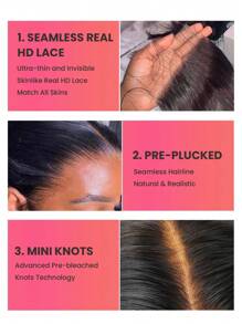 TrueHD HD Lace Frontal Only 13X4 Straight Frontal Human Hair 13x4 Ear To Ear HD Lace Frontal With Pre Plucked Free Part Full Lace Frontal For Women