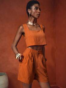 Zivah Women Two Pieces Outfits For Daily Wear - Rust Brown - View 4