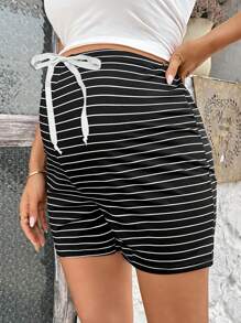 SHEIN Shorts de maternidad, ropa interior y pijamas, conjunto de pijama, lencería, pijama, ropa de estar en casa, ropa de dormir