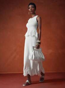 Zivah Women Two Pieces Outfits For Daily Wear - White - View 5