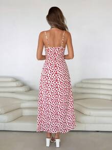 Roylia Women's Summer Sleeveless Bodycon A-Line Midi Dress, Casual Vacation Floral Sundress - Multicolor - View 2