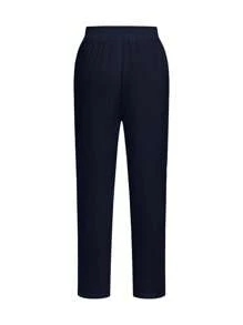 PopScrub Conjunto de uniformes de enfermera con escote en V y manga corta degradado, para verano - Azul - Ver 8