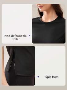 OutZeal T-shirt a maniche corte con scollo rotondo, morbida e assorbente, vestibilità rilassata, adatta per attività quotidiane