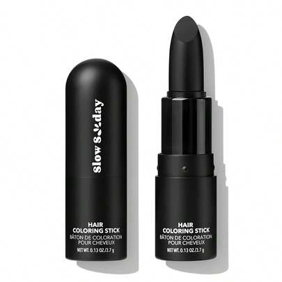 Slow Sunday Hair Coloring Stick, Cover Roots, Fill In Sparse Spots, Multiple Color Options, Suitable For All Hair Types, Good Choice For Wedding, Vacation, Beach, Travel Essentials, Suitable For Summer Hair Coloring