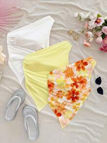 Soleia Women's Fashion Oblique Shoulder Blouse, Suitable For Summer