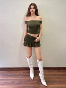 SHEIN EZwear Damen Zweiteiler für den täglichen Gebrauch