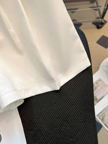 Franclia Women High Waist A-Line Shorts, Elegant Fashion Design, Suitable For Summer - White - View 6