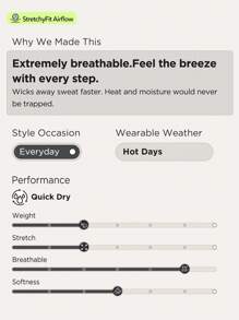 OutZeal Pantaloni a vita alta con tessuto tecnico traspirante e ad aria, leggeri come piume, con vita regolabile e gamba larga, ideali per attività estive e casual quotidiane