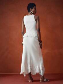 Zivah Women Two Pieces Outfits For Daily Wear - White - View 3