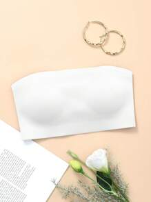 NudeFit 1pc Women Wireless Bandeau Bra