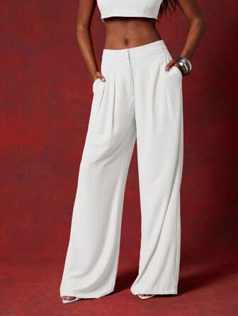 NYA SZN 春季商务百褶裤 夏季节日