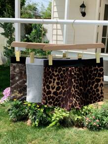 Comfortcana Summer  Women Elastic Waist Button Design Loose Casual Shorts,Comfy Shorts - Multicolor - View 2