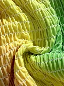 Swim Mod Women's Casual Beach Party Colorful Printed Bikini Two Pieces Swimsuit - Multicolor - View 6