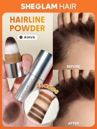 SHEGLAM HAIR Fix & Fill Hairline Powder-Java,4-IN-1 Hairline Powder Stick For Hairline,Parted Hair,Contour Powder And Brow Powder,Quick Fix For Sparse Hairline,Hair Shadow Powder,Root Touch Up Hair Powder,Long-Lasting Results & Won't Clog Follicles,Fine Texture & No Clumping For Women & Men Graduation Birthday Holiday Summer Fall Autumn Y2K Fancy Fashion Women Makeup Cosmetic Party Beach Travel Camping Outdoors School Campus Festivals Decor Gift Present Rose Girl Best Color Charm Vibe Pink Christmas New Year Thanksgiving Day Valentine's Day