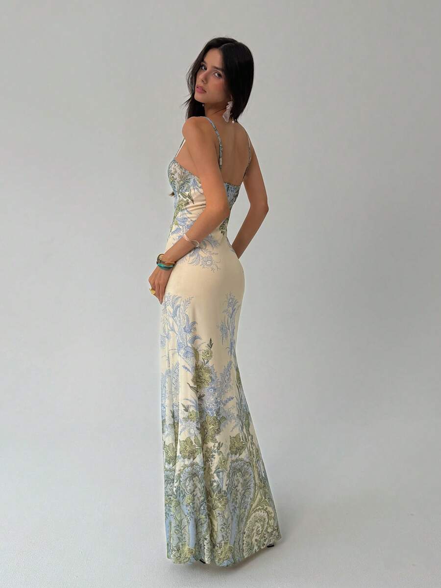 Aurelia | Elegant Floral Maxi Dress