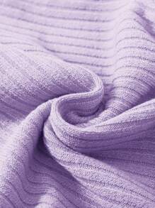 SHEIN Buy 1 Get 2 Young Girl Casual Minimalist Fashion Tank Tops - Purple - View 4