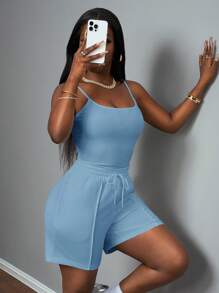Slaydiva Conjunto de dos piezas para mujer para uso diario