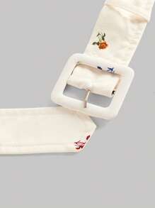 SHEIN MOD Vestido floral vintage elegante de media longitud para mujer