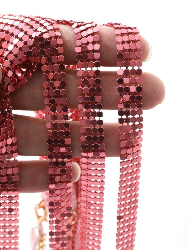 Sequin Tassel Halter Backless Sexy Bra Top For Women Lingerie For Women