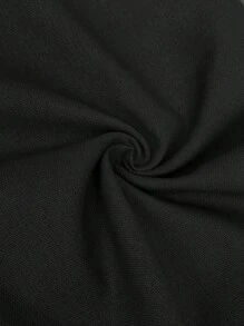 SHEIN Maternity Two Pieces Suits - Black - View 7