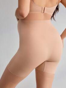 BloomMama Bragas casuales de color liso de cintura alta para maternidad