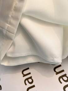 Franclia Women High Waist A-Line Shorts, Elegant Fashion Design, Suitable For Summer - White - View 7