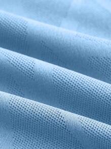 Easithlete Minimalist Solid Color Jacquard Racerback Sports Athletic Tank Top - Multicolor - View 7