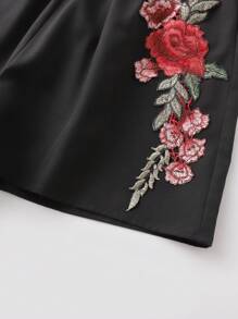 SHEIN LUNE Conjuntos de dos piezas para mujeres para uso diario - Negro - Ver 4