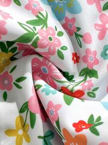 Swim Mod 2 件套女士休闲假日海滩派对泳衣 - 彩色印花比基尼套装