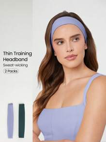 GLOWMODE Fitness Mode Sweat-Absorbent Training Headband - Multicolor - View 1