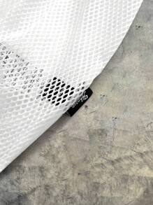 AXEPEAK Áo thun nam tay ngắn lưới dáng rộng, quà tặng bạn trai, đi chơi, mùa hè, đi học, phiên bản dạo phố - Nhiều màu - Xem 5