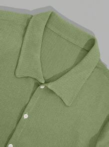 RueChic 男士特殊面料常规衬衫和短裤套装