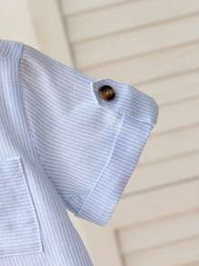 Baby Jungen Neue Mode Stilvolle & Bequeme Frühling/Sommer Hemd, hautfreundlicher Stoff, Design geeignet für Innen- und Außenaktivitäten