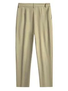 Manfinity Mode Pantalon de costume de mode couleur unie pour hommes, adapté pour l'été