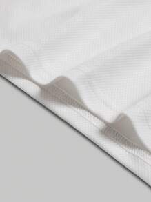 Manfinity Sport Corelite Áo thun thể thao bóng rổ cổ chữ V màu tương phản dành cho nam Quần áo tập luyện Áo thun chạy bộ & Áo ba lỗ - trắng - Xem 4