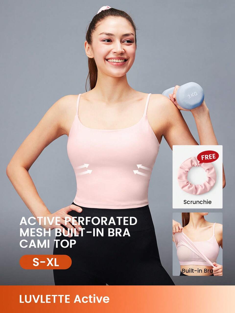 Bench. 【M】 ピンク タンクトップ YOGA エクササイズ トレーニング ピンクのローインパクトヨガデイリーアクティブクロップタンクトップ