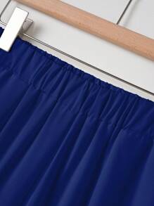 Rusticease 2pcs/Set Women Floral Print Slim Fit Top And Shorts Set, Versatile For Spring And Summer - Multicolor - View 3