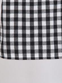 Conjunto de 3 piezas para niños pequeños compuesto por: sudadera de cuello redondo de manga corta con gráfico de letras, pantalones cortos casuales con estampado de palmeras de cintura elástica. Apropiado para exteriores, vacaciones, compras, fiestas, sesiones de fotos, etc. - Negro - Ver 9