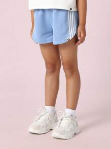 SUMWON Girls Tennis Club California Co-Ord Retro Sport Two Piece Athletic Summer Play Set With Logo Athleisure Sporty Active Wear Training Outfit - Multicolor - View 4