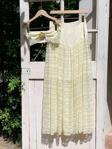 Comfortcana Women Two Pieces Outfits For Daily Wear - Apricot - View 3