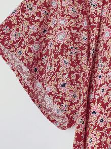 Rusticease Plus Size Women's Country Style Casual Vacation Floral Print Short Sleeve Dress,Gifts For Mother,Summer Holiday,Vacation Outfits Women,Simple And Fashionable For Everyday Wear,Vacay Vibes,Springbreak,Casual Wear SS,Bohemia,Summer Dresses For Women