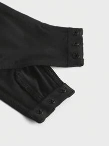 FeverCity Tuta e pantaloni da uomo con inserti a girocollo e maniche lunghe