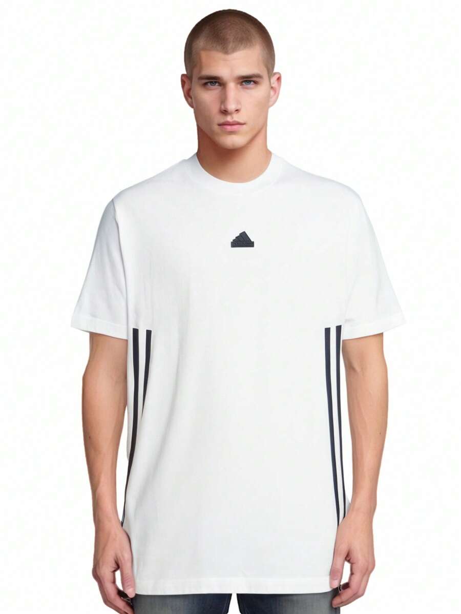 Adidas M FI 3S T-SHIRTS - White - View 1