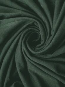 SHEIN Maternity Sleeveless Jumpsuit - Dark Green - View 7