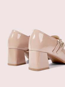 CUCCOO DOLLMOD Cuccoo Women's Adjustable Buckle Design Fashion High Heels - Baby Pink - View 8