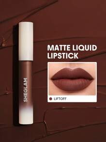 SHEGLAM Rouge à LèVres Liquide Matte Allure-Liftoff-Rouge à LèVres Longue Tenue à Haute Teneur En Pigments-Huile De Tournesol Nourrissante-RéDuit Les Ridules-Soin Des LèVres-Maquillage Des LèVres--FêTe De NoëL-Rouge à LèVres Liquide Remise De DiplôMe Anniversaire Vacances Haut ÉTé Automne Y2K ÉLéGant Mode Femmes Maquillage CosméTique Visage FêTe Plage Voyage Camping  Plein Air ÉCole Campus Excursion Festivals DéCoration Cadeau PréSent Rose Fille Cosplay Jeux Meilleur Couleur Charme Ambiance