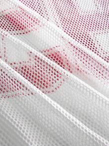 AXEPEAK Áo thun nam tay ngắn lưới dáng rộng, quà tặng bạn trai, đi chơi, mùa hè, đi học, phiên bản dạo phố - Nhiều màu - Xem 6